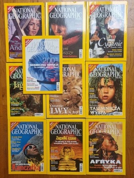 10x NATIONAL GEOGRAPHIC ROK 2001 /266G