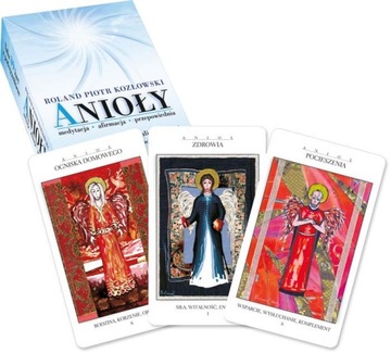 KS Tarot ANIOŁY MEDYTACJA AFIRMACJA KSIĄŻKA KARTY