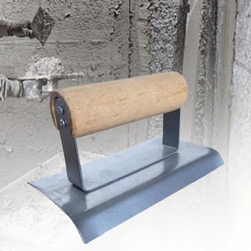 Ручной обрезной станок по бетону с деревянной ручкой, многофункциональное украшение для дома из нержавеющей стали A