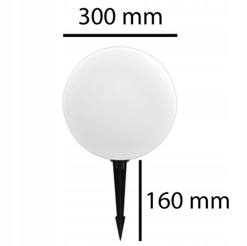 Садовая лампа SOLAR LED RGB Sphere 30см PILOT