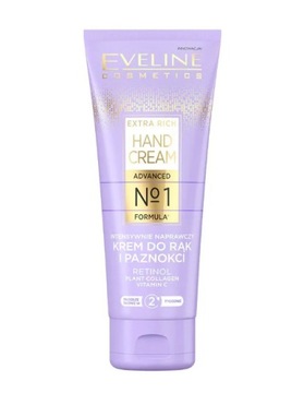 Eveline Cosmetics Extra Rich 75 ml naprawczy krem do rąk i paznokci