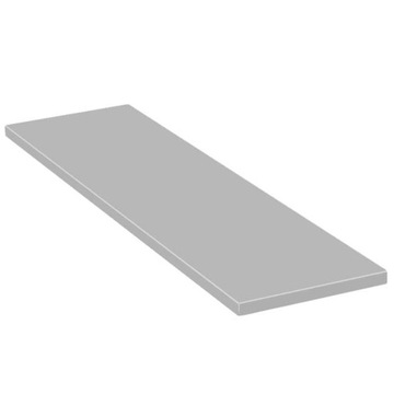PÓŁKA SZARA Prosta OKLEJONA 18mm 80 x 24,5cm formatka meblowa