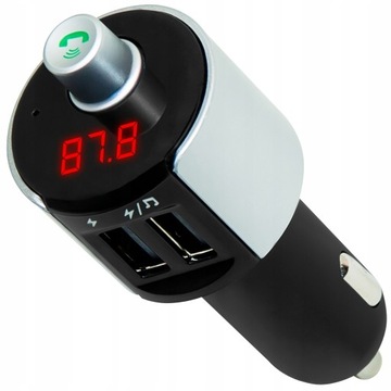 FM-передатчик Bluetooth USB Зарядное устройство MP3 Микрофон