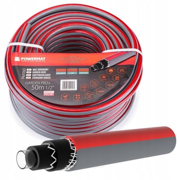 6-СЛОЙНЫЙ НЕСКРУЧИВАЕМЫЙ САДОВЫЙ ШЛАНГ 30 БАР 1/2 ДЮЙМА 50М VARTCO POLISH