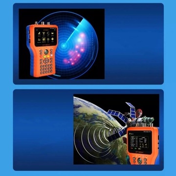 Измеритель сигнала Измерение антенны Комбинированное ТВ Наземное DVB-T2 Спутниковое DVB-S2 DVB-C