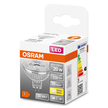 LED Star MR 16 20 36° 2.6W 827 GU5.3