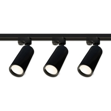 ZESTAW 3x LAMPA LED REFLEKTOR GU10 SZYNOPRZEWÓD 2M