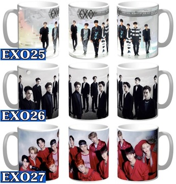 EXO K M MUG Эксо Крис Лэй Сехун Баекхён K-Pop