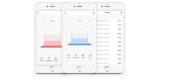Контроллер гаражных ворот с датчиком Wi-Fi - 230 В TUYA