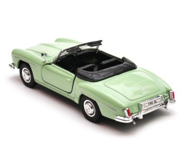 АВТОМОБИЛЬ ПРУЖИННЫЙ АВТОМОБИЛЬ МЕТАЛЛ МОДЕЛЬ WELLY MERCEDES-BENZ 190SL КАБРИОЛЕТ 1:34