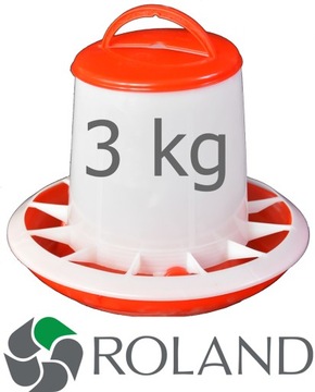 Karmnik dla drobiu, kur, kaczek, gęsi 3 kg