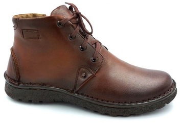 Buty Męskie zimowe 127 Śniegowce ocieplane 41