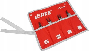 Verke V87051 Набор плоскогубцев Зегера 160 мм 4 шт.