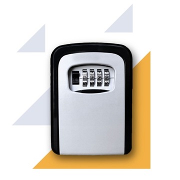 МЕТАЛЛИЧЕСКИЙ БЕЗОПАСНЫЙ ЯЩИК ДЛЯ КЛЮЧЕЙ НАСТЕННЫЙ ЯЩИК ДЛЯ КЛЮЧЕЙ КОД ДЛЯ КОМБИНАЦИИ