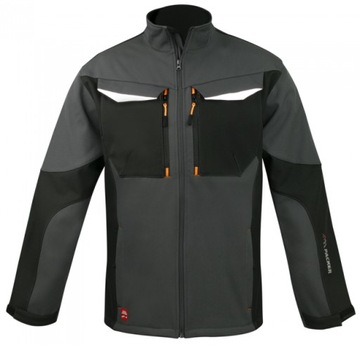 KURTKA MĘSKA SOFTSHELL WODOODPORNA NA WIATR XL