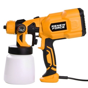 Pistolet Do Malowania Ścian Elektryczny Agregat Malarski 3 Dysze 70DIN 550w