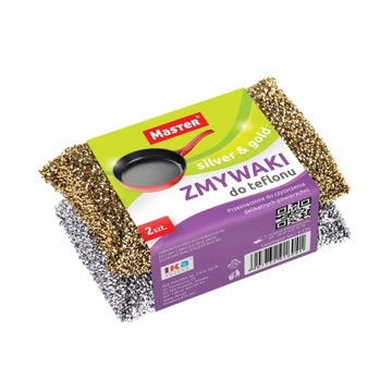 ZMYWAK ZMYWAKI TEFLONOWE 2 SZT MASTER MOCNE