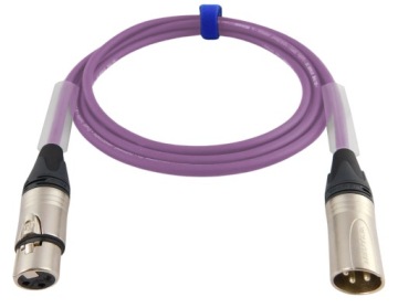 Fialový Sommer Stage Kabel Xlr Xlr Neutrik 7,5 m