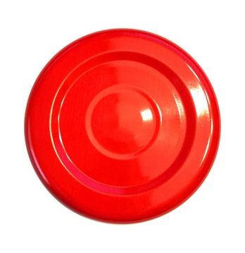 WIECZKA, ZAKRĘTKA FI 43mm czerwone - 10 szt.