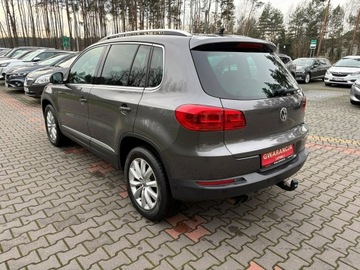 Volkswagen Tiguan I SUV Facelifting 1.4 TSI BlueMotion 160KM 2012 Volkswagen Tiguan Kamera cofania Alcantara Hak, zdjęcie 4