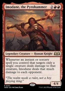 MtG: Imodane, the Pyrohammer (WOE)