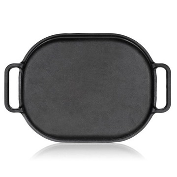 ОТЛИЧНАЯ чугунная сковорода 39 х 26 х 14 см - Банкет