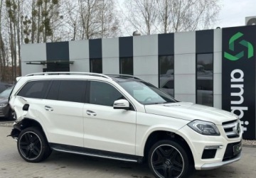 Mercedes Klasa GL X166 Off-roader GL 500 435KM 2014 Mercedes-Benz GL GL 500 4Matic 2014r.4Matic auto zarejestrowane i ubezpiec