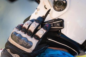 Тонкий мотоциклетный домофон, комплект из 2 шт. INTERPHONE U-COM