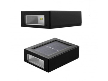 4SZT SOLARNA LAMPA KINKIET OGRÓD ZEWNĘTRZNA IP65