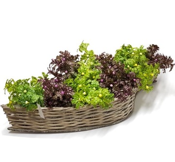 ПЛЕТЕНАЯ КОРЗИНА ДЛЯ ЦВЕТОВ Масса