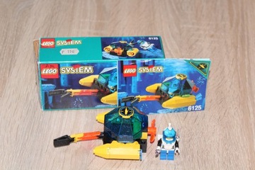 Коробка LEGO AQUA 6125-2 НАБОР ИНСТРУКЦИЙ