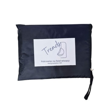 FOTEL WISZĄCY SZNURKOWY BUJANY KOKON KOSZ SKŁADANY + PODUSZKA + POKROWIEC