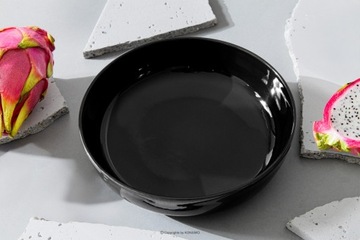 УЖИННЫЙ СЕРВИС НА 6 ЧЕЛОВЕК / 18 штук ГЛЯНЦЕВЫЙ ЧЕРНЫЙ ВИКТО КОНСИНО