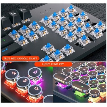 Профессиональная механическая игровая клавиатура RGB RETRO
