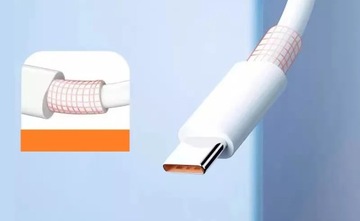 USB-КАБЕЛЬ XIAOMI USB-C 6A, 66 Вт, БЫСТРАЯ ЗАРЯДКА, 2 М, USB TYPE C
