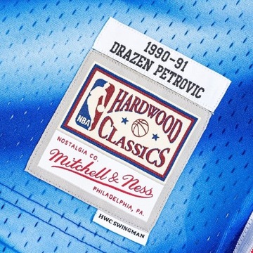 ФУТБОЛКА MITCHELL&NESS NBA SWINGMAN НЬЮ-ДЖЕРСИ НЕТС ДРАЗЕН ПЕТРОВИЧ