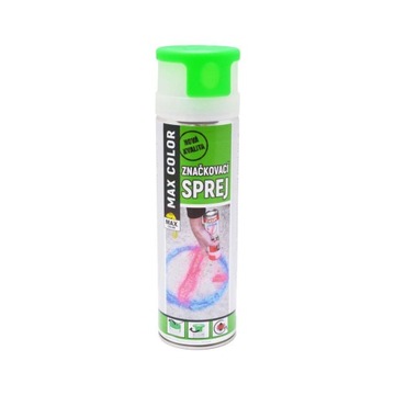 Spray do znakowania MAX COLOR 500ml jasnozielony