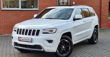 Jeep Grand Cherokee IV Terenowy Facelifting 3.0 V6 CRD 250KM 2014 Jeep Grand Cherokee 3.0D 250Ps Ledy Xenony Panorama Radar Navi Skora 1Wl.