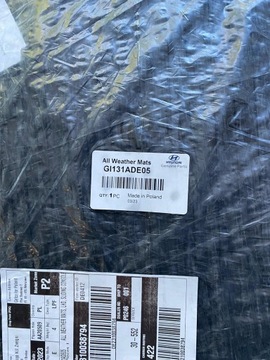 GI131ADE05 KOBERCE GUMOVÉ OE HYUNDAI IONIQ 5