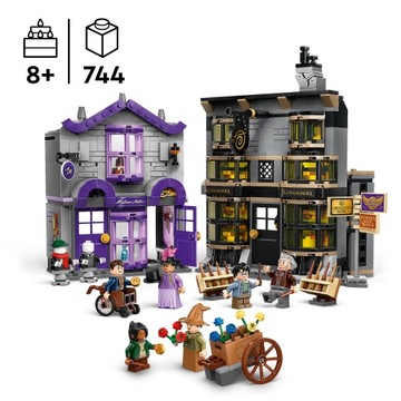 LEGO Harry Potter 76439 Магазины Олливандера и мадам Малкин