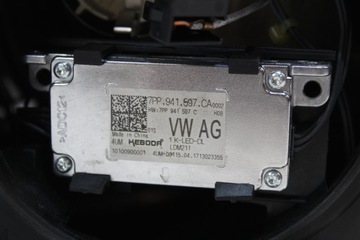 ФОНАРЬ ПЕРЕДНИЙ ЛЕВ SKODA OCTAVIA 3 III LIFT NORMAL LED EU 5E1941015C