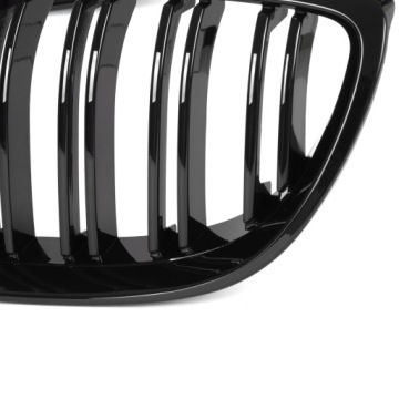 BMW E92 E93 2006-2010 PRE-LIFT M3 PACK Блестящая решетка почек Черный