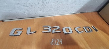 napis emblemat znaczek logo Mercedes GL 320 CDI