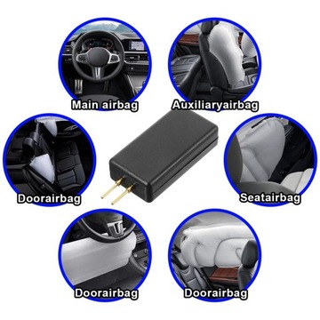 ЭМУЛЯТОР AIRBAG SRS, ПРЕДНАТЯЖИТЕЛЬ ПОДУШЕК БЕЗОПАСНОСТИ, РЕЗИСТОРНЫЙ ДЕКОДЕР, 4 ШТ.