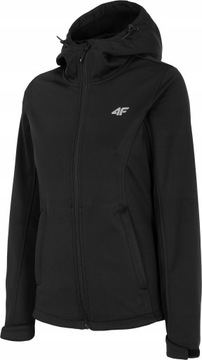 SOFTSHELL DAMSKI 4F WODOODPORNY MEMBRANA JESIEŃ XS