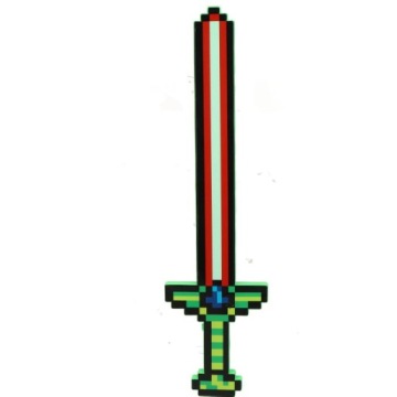 НАБОР MINECRAFT МЕЧ+САБЛЯ+ПИСТОЛЕТ СВЕТОДИОДНЫЙ ЗВУК