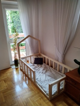 Деревянная детская кровать - Массив 160x80