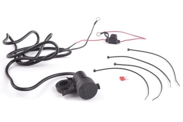 Двойная USB-розетка с креплением на руль квадроцикла.