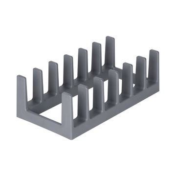 ПОДСТАВКА ДЛЯ КРЫШКИ ПЛАСТИНЫ КУХОННЫЙ ОРГАНАЙЗЕР ДЛЯ ЯЩИКОВ ШКАФА серый