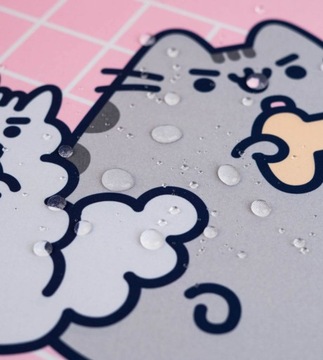 Pusheen - Светодиодный игровой/настольный коврик XXL (90 x 40 см)